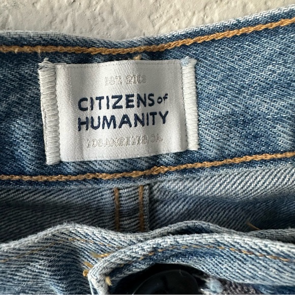 Citizens of Humanity Ayla Baggy Jeans in Zenith SZ 28 - Picture 6 of 9